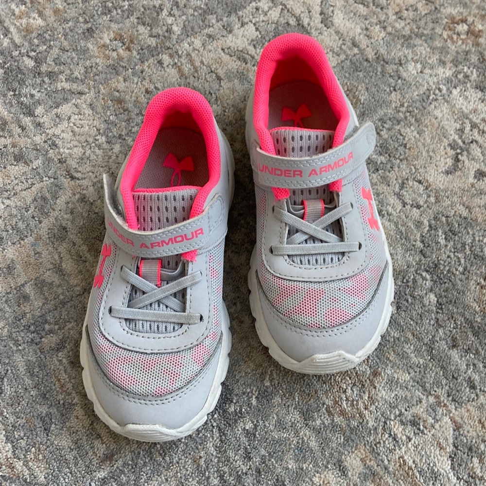 Underarmour toddler girl sneakers